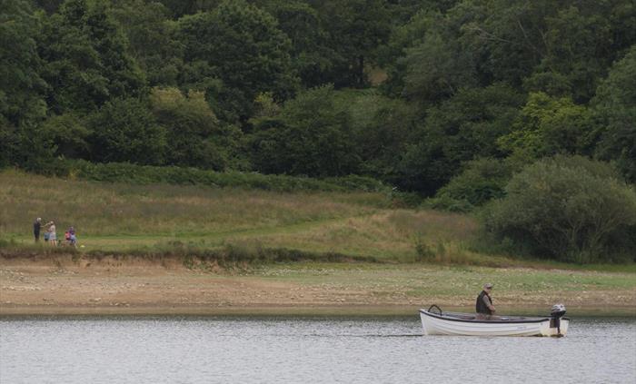 Fishing at Llandegfedd Lake